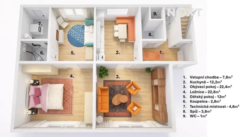 Prodej rodinného domu, Spešov, 122 m2