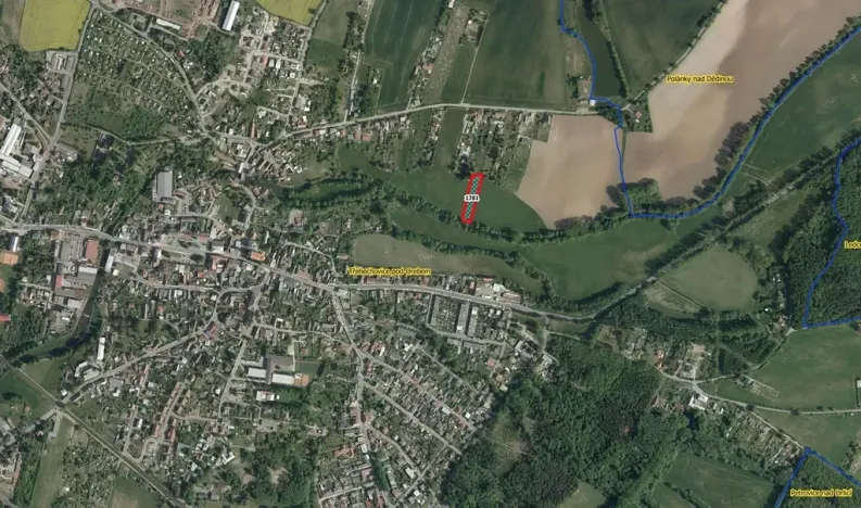 Prodej podílu pozemku, Třebechovice pod Orebem, 1281 m2