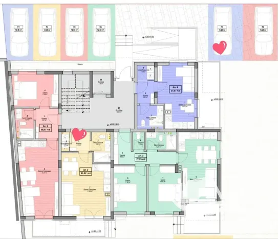 Prodej bytu 1+kk, Nesebar, Bulharsko, 37 m2