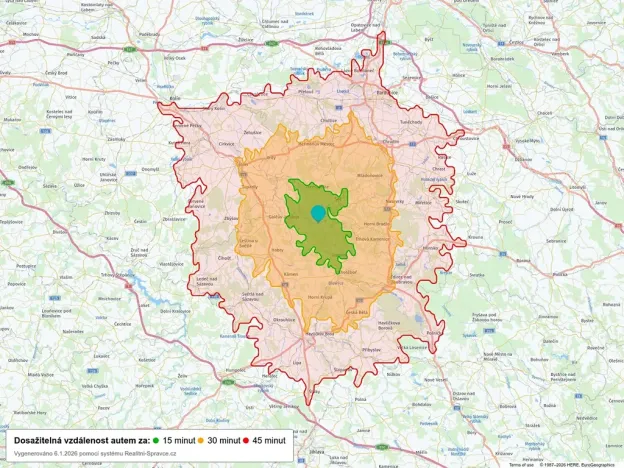 Pronájem bytu 1+1, Krupka, Bohosudovská, 45 m2