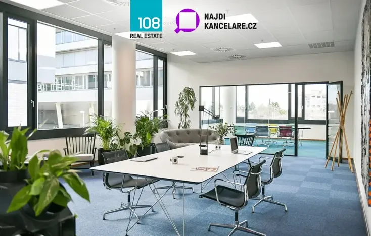 Pronájem kanceláře, Praha - Stodůlky, Siemensova, 2397 m2