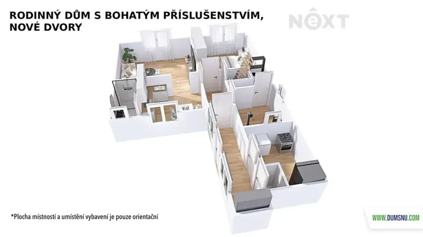 Prodej rodinného domu, Náměšť na Hané, Nové Dvory, 70 m2