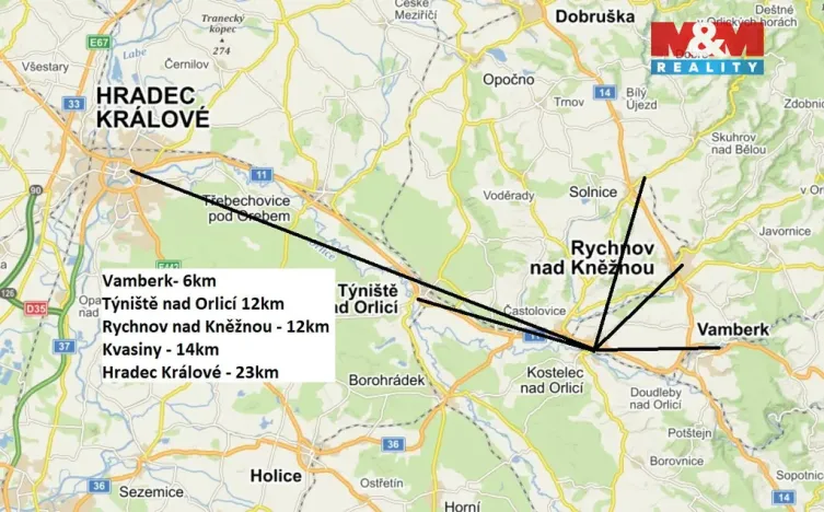 Prodej rodinného domu, Kostelec nad Orlicí, Jůnova, 55 m2
