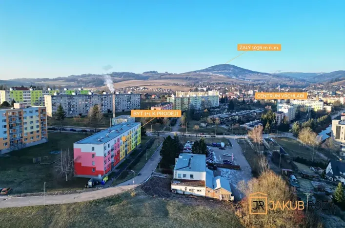 Prodej bytu 1+1, Vrchlabí, Východní, 31 m2