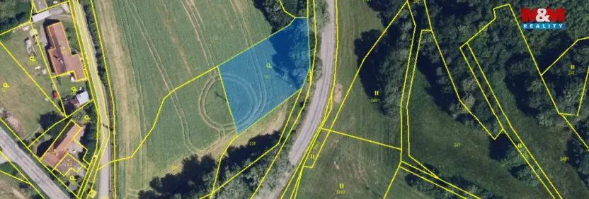 Prodej zahrady, Konice - Ladín, 1314 m2