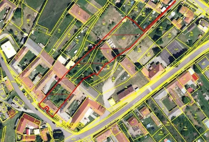 Prodej pozemku pro bydlení, Zvěrkovice, 4302 m2