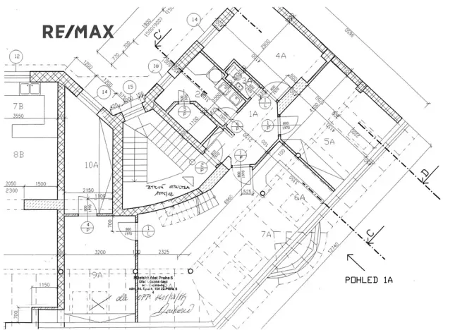 Prodej atypického bytu, Praha - Smíchov, Na Březince, 135 m2