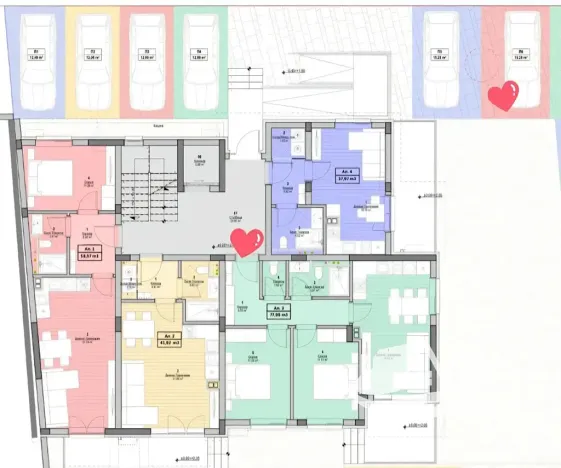 Prodej bytu 3+kk, Nesebar, Bulharsko, 76 m2