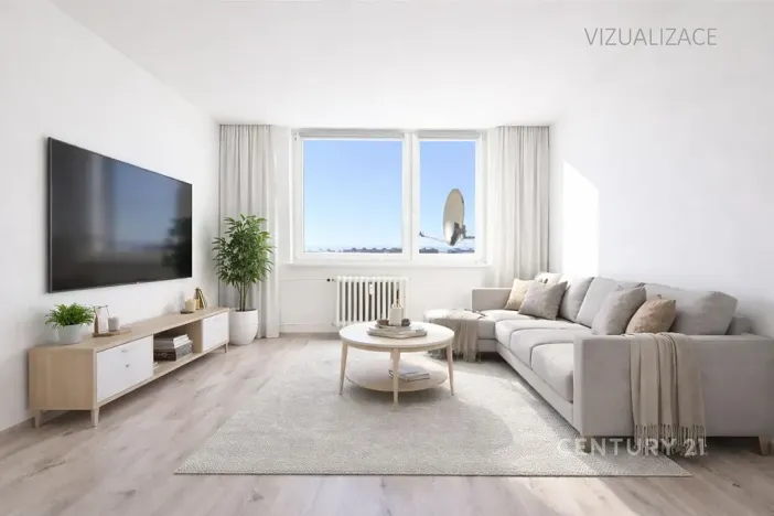 Pronájem bytu 2+kk, Most, Bohuslava Vrbenského, 40 m2