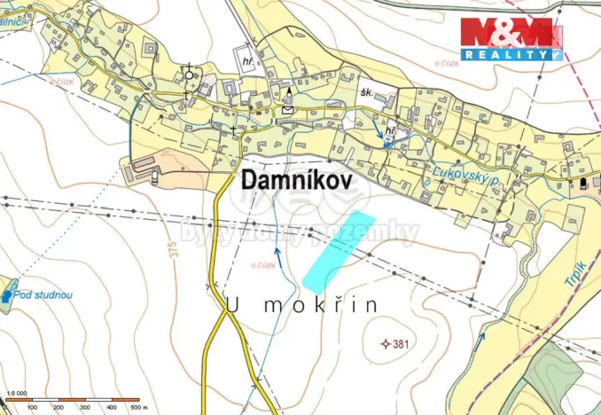Prodej pole, Damníkov, 30130 m2