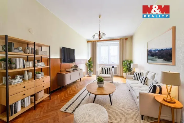 Pronájem bytu 3+1, Polná, Palackého, 62 m2