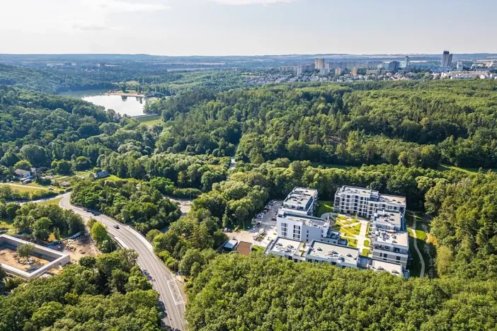 Pronájem bytu 1+kk, Praha - Hostivař, Nurmiho, 42 m2