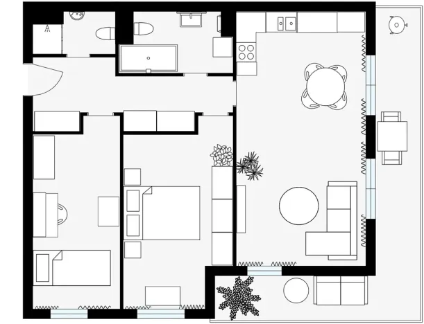 Prodej bytu 3+kk, České Budějovice, Branišovská, 84 m2