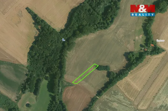 Prodej pole, Žleby, 5487 m2
