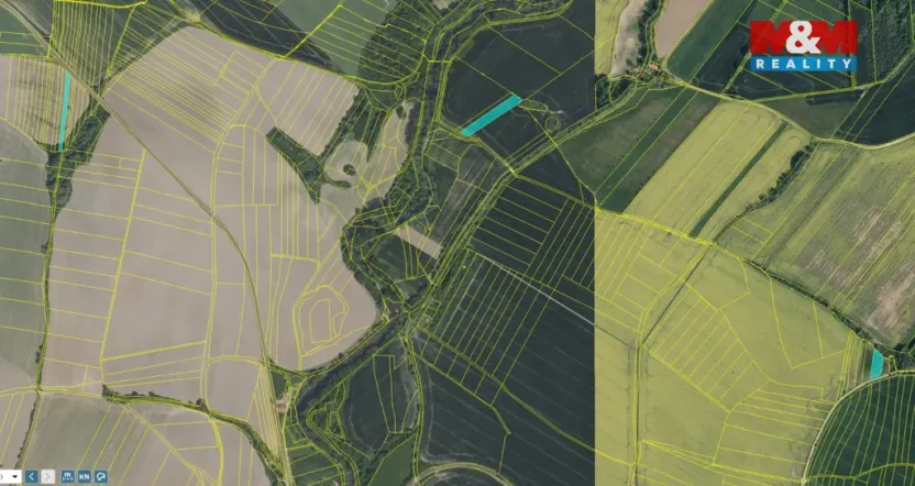 Prodej pole, Žleby, 5487 m2