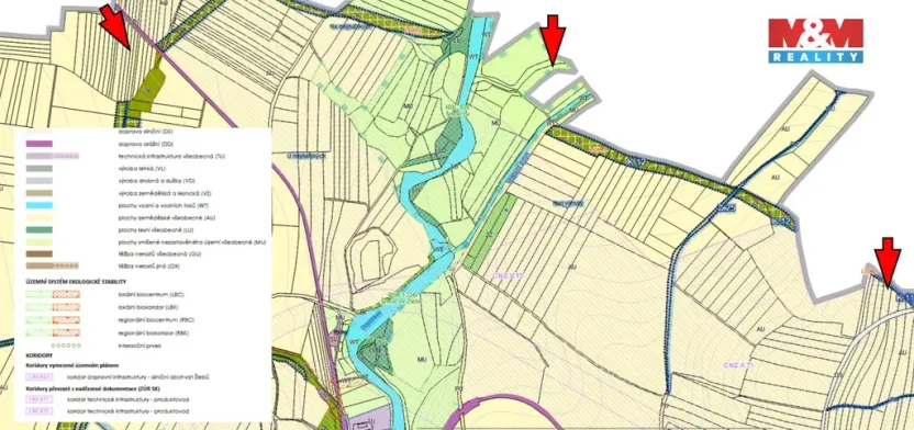 Prodej pole, Žleby, 5487 m2