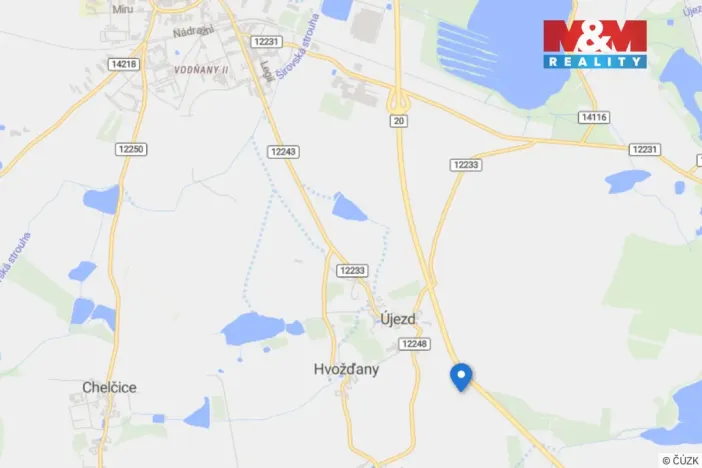 Prodej pole, Vodňany - Újezd, 15668 m2