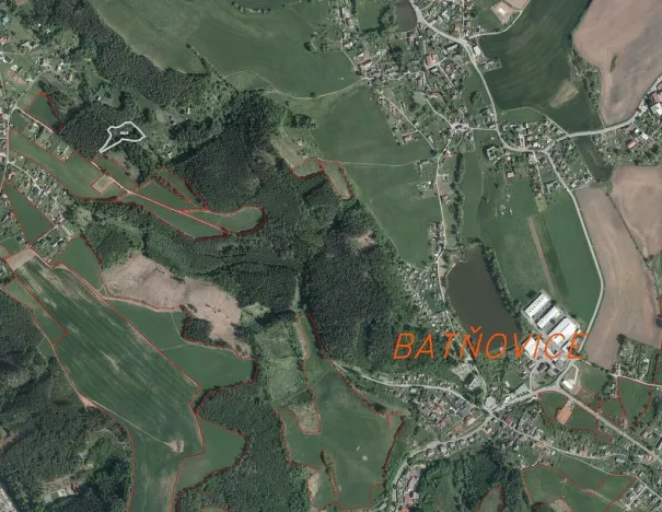 Prodej pozemku, Batňovice, 4773 m2