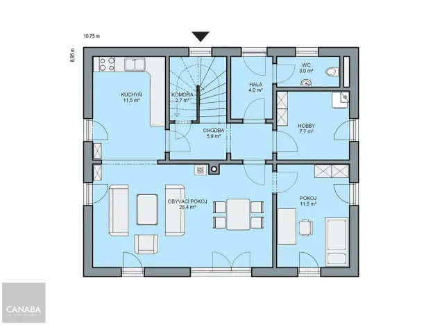 Prodej rodinného domu, Jarov, 161 m2