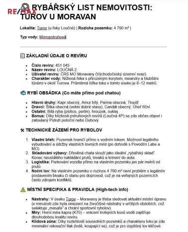 Prodej chaty, Moravany, 12 m2