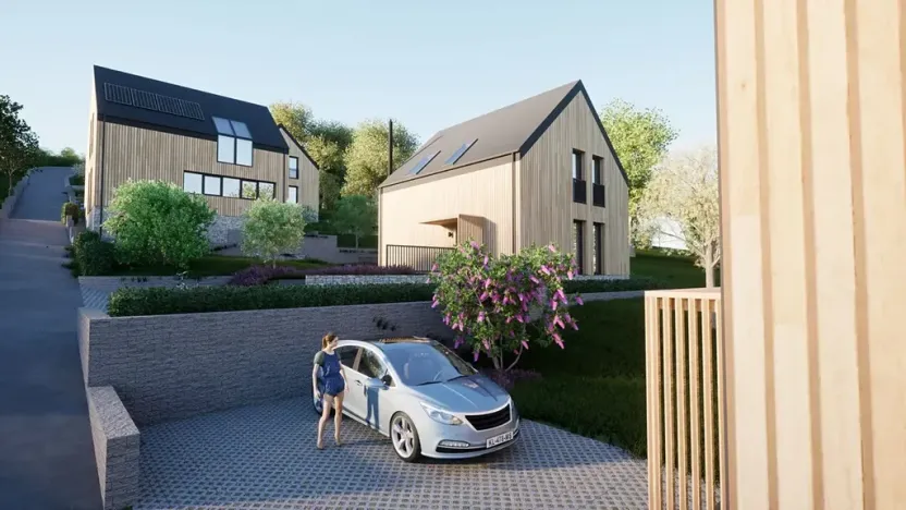 Dražba pozemku pro bydlení, Popůvky, 3239 m2