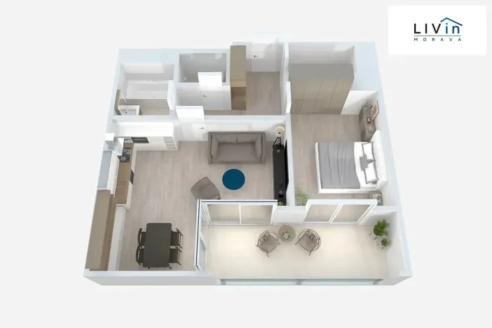 Pronájem bytu 2+kk, Olomouc, Ostrovní, 65 m2