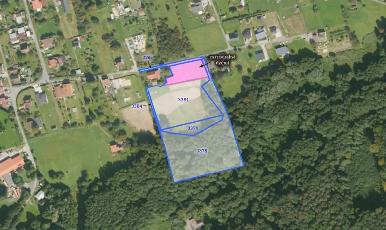 Prodej podílu pozemku pro bydlení, Doubrava, 12199 m2