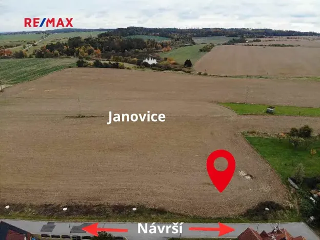 Prodej pozemku pro bydlení, Velká Bíteš, Návrší, 1216 m2