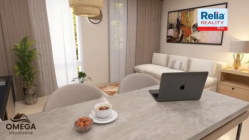 Prodej bytu 1+kk, Liberec, Sluneční stráň, 46 m2