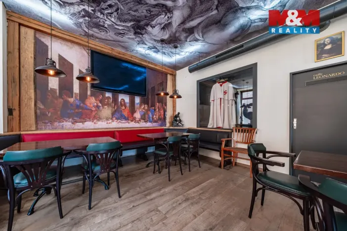 Pronájem restaurace, Chomutov, Ruská, 107 m2