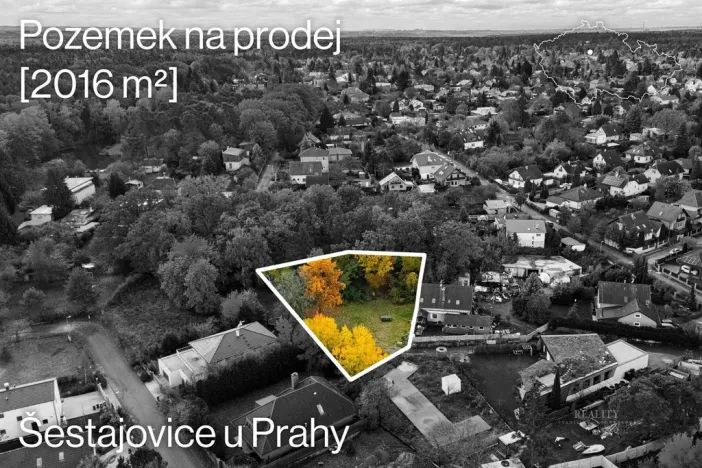 Prodej pozemku, Šestajovice, Martinů, 2016 m2