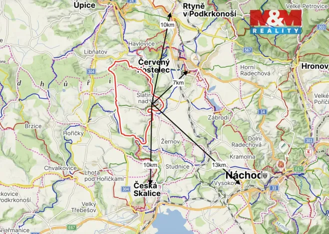 Prodej chalupy, Slatina nad Úpou, 105 m2