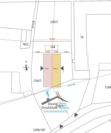 Prodej pozemku pro bydlení, Librantice, 3035 m2