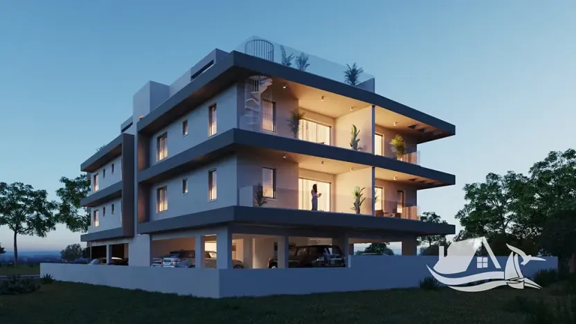 Prodej bytu 2+1, Larnaka, Kypr, 72 m2