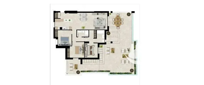 Prodej bytu 4+kk, Casares, Španělsko, 108 m2