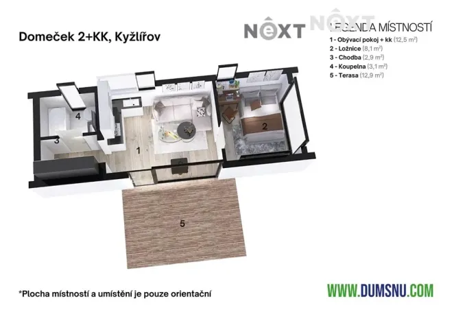 Prodej chaty, Potštát, 26 m2