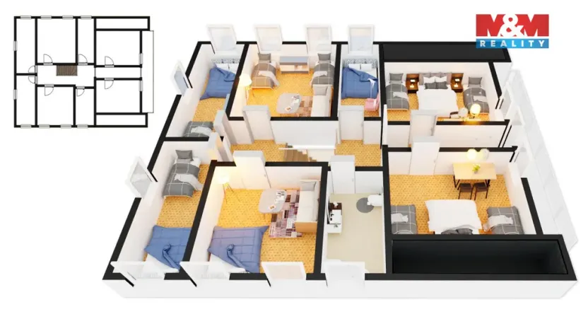 Prodej chalupy, Orlické Záhoří, 196 m2