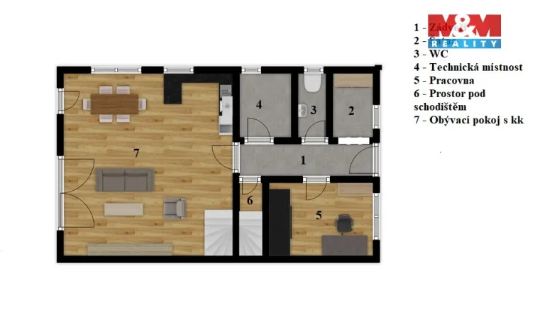 Pronájem rodinného domu, Praha - Březiněves, Poštolčí, 141 m2