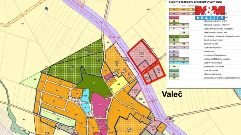 Prodej pozemku pro bydlení, Valeč, 939 m2