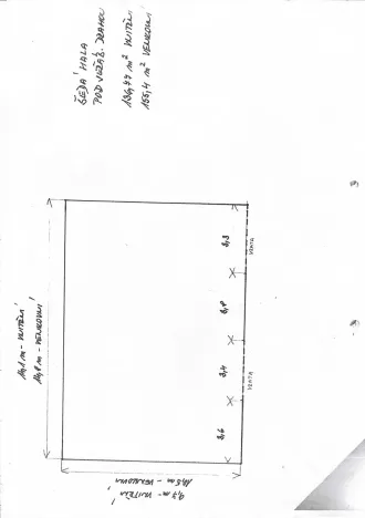 Pronájem skladu, Praha - Řeporyje, K Třebonicům, 1850 m2
