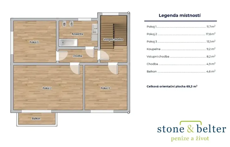 Prodej rodinného domu, Praha - Lhotka, Slepá II, 164 m2