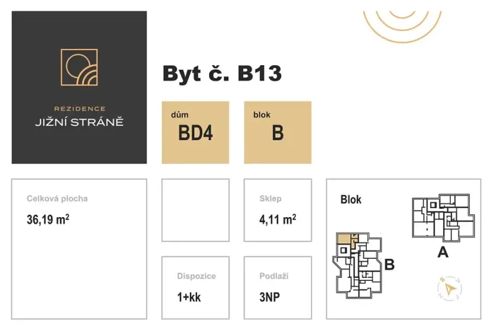 Prodej bytu 1+kk, Olomouc, Leopolda Pospíšila, 32 m2