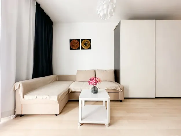 Pronájem bytu 1+kk, Praha - Letňany, Miroslava Hajna, 37 m2