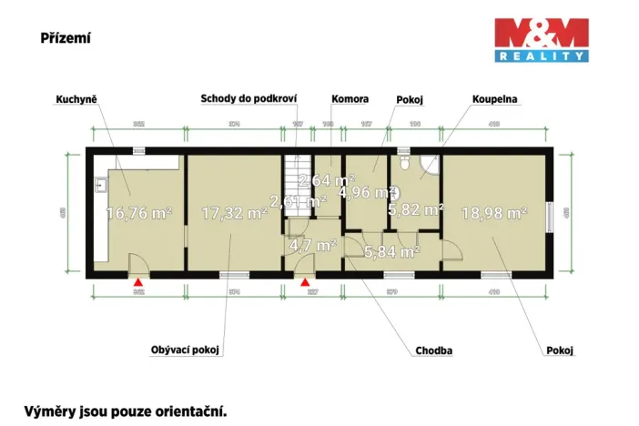 Prodej rodinného domu, Žebrák - Sedlec, 130 m2