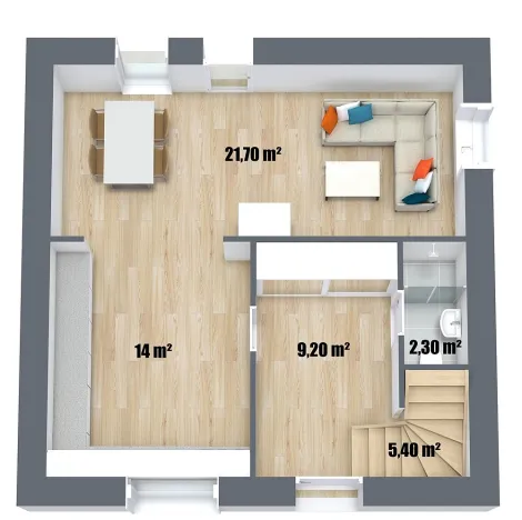 Prodej rodinného domu, Veverská Bítýška, Pod Stráží, 96 m2