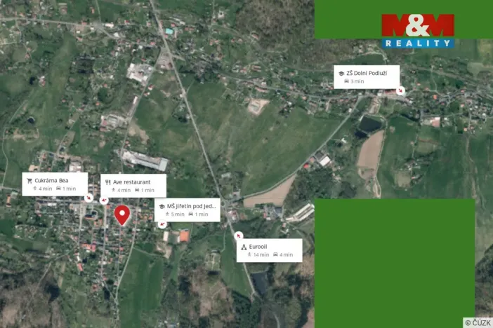 Prodej ubytování, Jiřetín pod Jedlovou, Žižkova, 285 m2