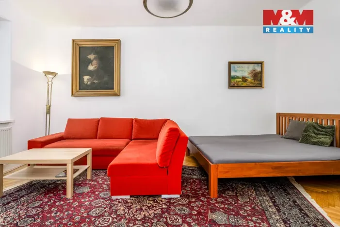 Pronájem bytu 2+kk, Praha - Holešovice, Ortenovo náměstí, 56 m2