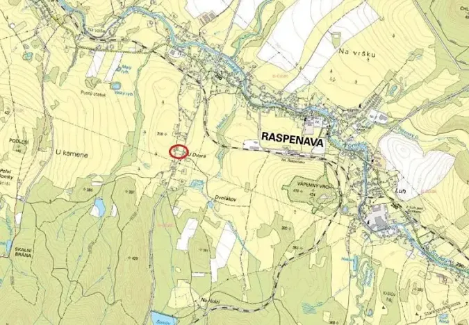 Prodej pozemku, Raspenava, 145 m2