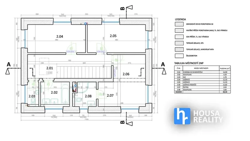 Pronájem rodinného domu, Praha - Křeslice, Ke stráni, 190 m2