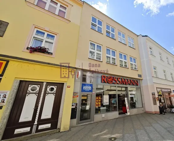 Pronájem bytu 2+kk, Jindřichův Hradec, Panská, 62 m2